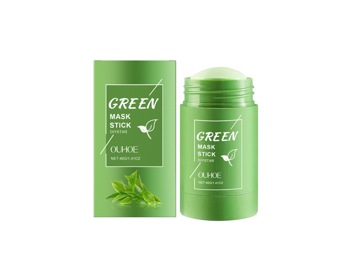 Barra limpiadora de mascarillas con té verde