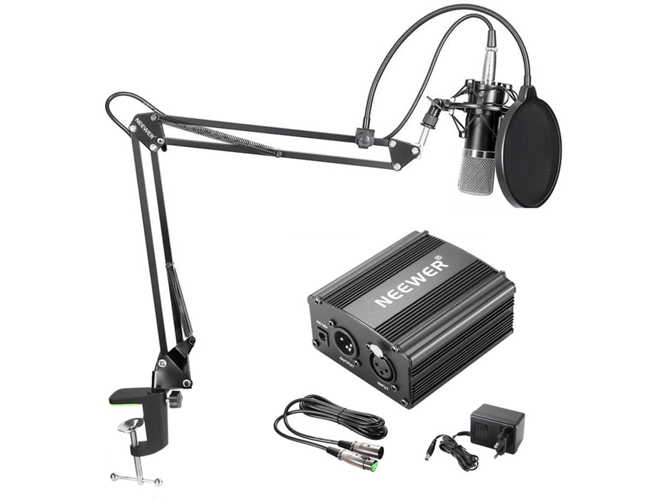 Kit Micrófono condensador NEEWER 40090584AU (Negro)