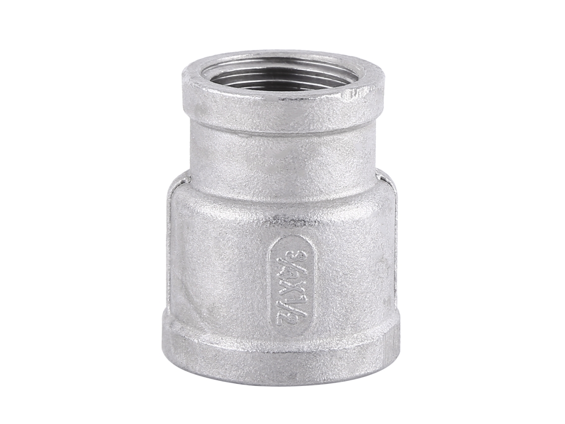 Acoplador Reductor Recto Con Rosca Hembra, Acero Inoxidable 304, Para Aire Y Agua (3/4"*1/2")