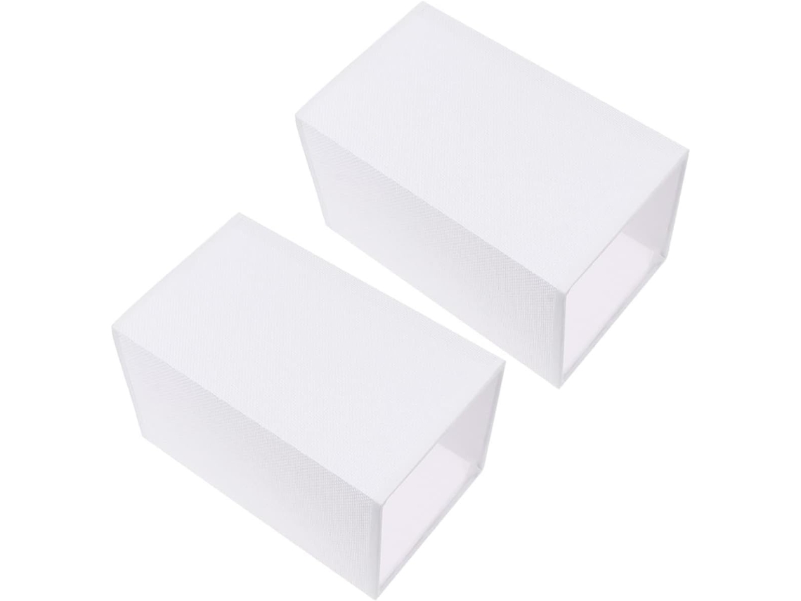 Juego de 2 lámparas de mesa ligeras con bombillas de tela E27. SFUSHOS