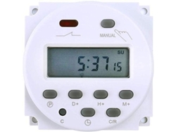 Timer Electrónico Dc12v 16a 17 Programas Lcd Programable