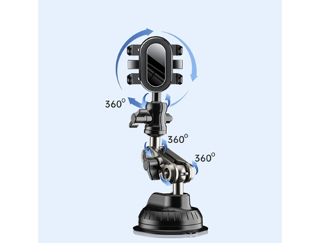 Soporte largo para cardán para cámara deportiva con ventosa DJI y GoPro