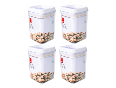 Pack de 4 Botellas PLASTIC FORTE 0,9L (Plástico)