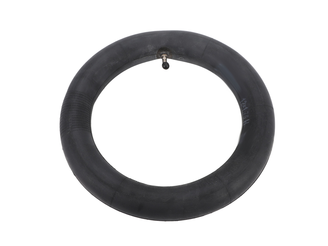 Cámara de aire para bicicleta infantil, 12x1.75, de caucho, resistente al calor, válvula curva, resistente a los impactos, silenciosa, sin marca.