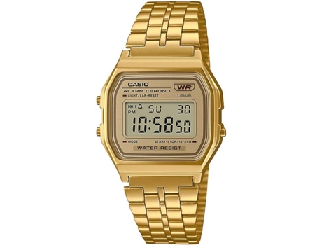Reloj Digital CASIO Vintage Hombre (Acero - Dorado)