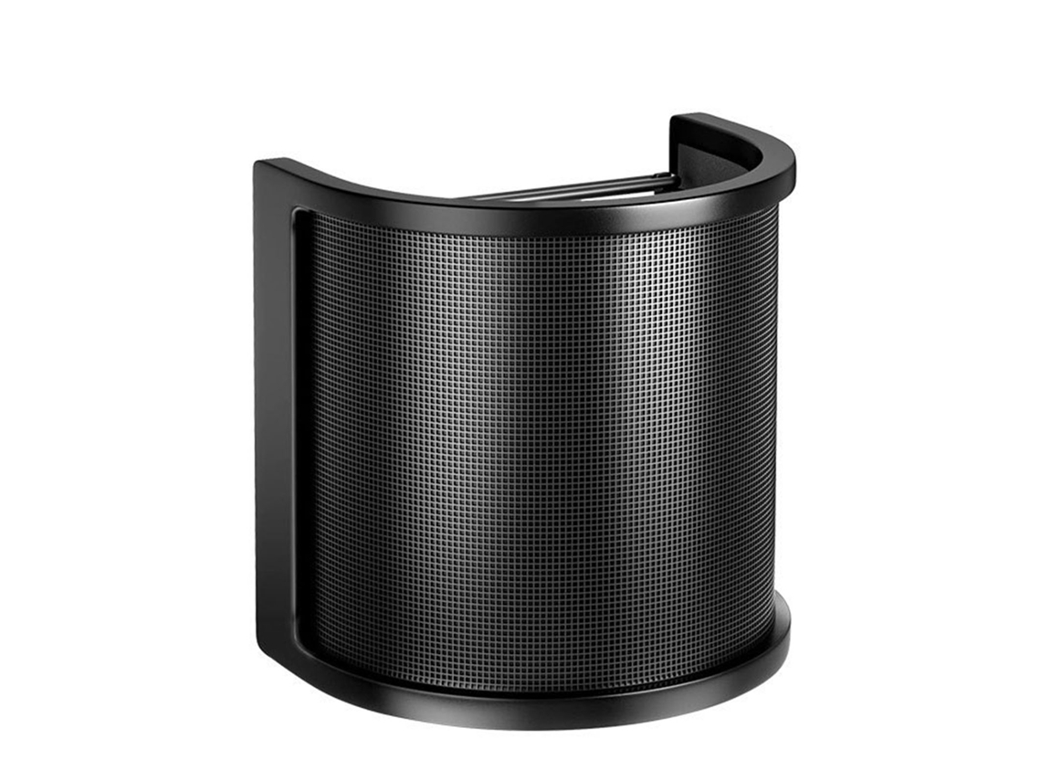 Filtro Anti-pop Para Micrófono De 3 Capas En Forma De U Compacto, Pantalla De Protección Contra Vientos Para Grabación, Speaking Y Canto