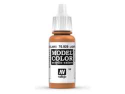 Pintura Acrílica Mate 17 Ml ACRYLICOS VALLEJO 929 Marrón Claro