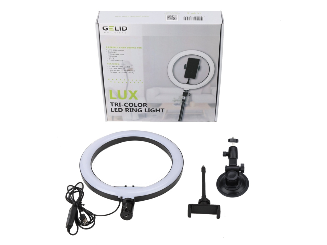 Anillo luminoso LED tricolor GELID SOLUTIONS Lux