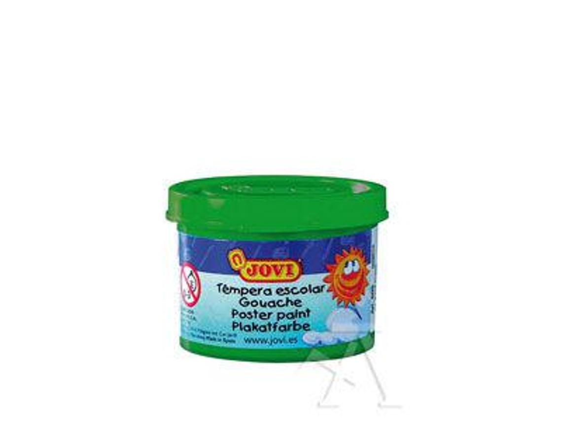 Pack 5 Botes Tempera Jovi 35Ml Verde Oscuro