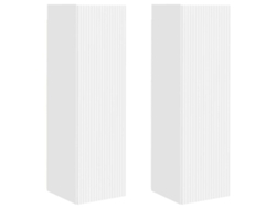 Mueble de TV de pared blanco de 2 piezas 30 x 31 x 100 cm MAISON EXCLUSIVE