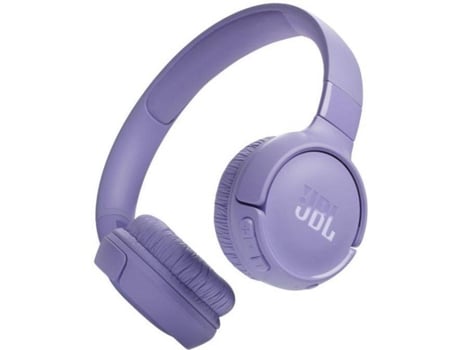 Auriculares Bluetooth JBL TUNE 520 BT (On Ear - Micrófono - Morado)
