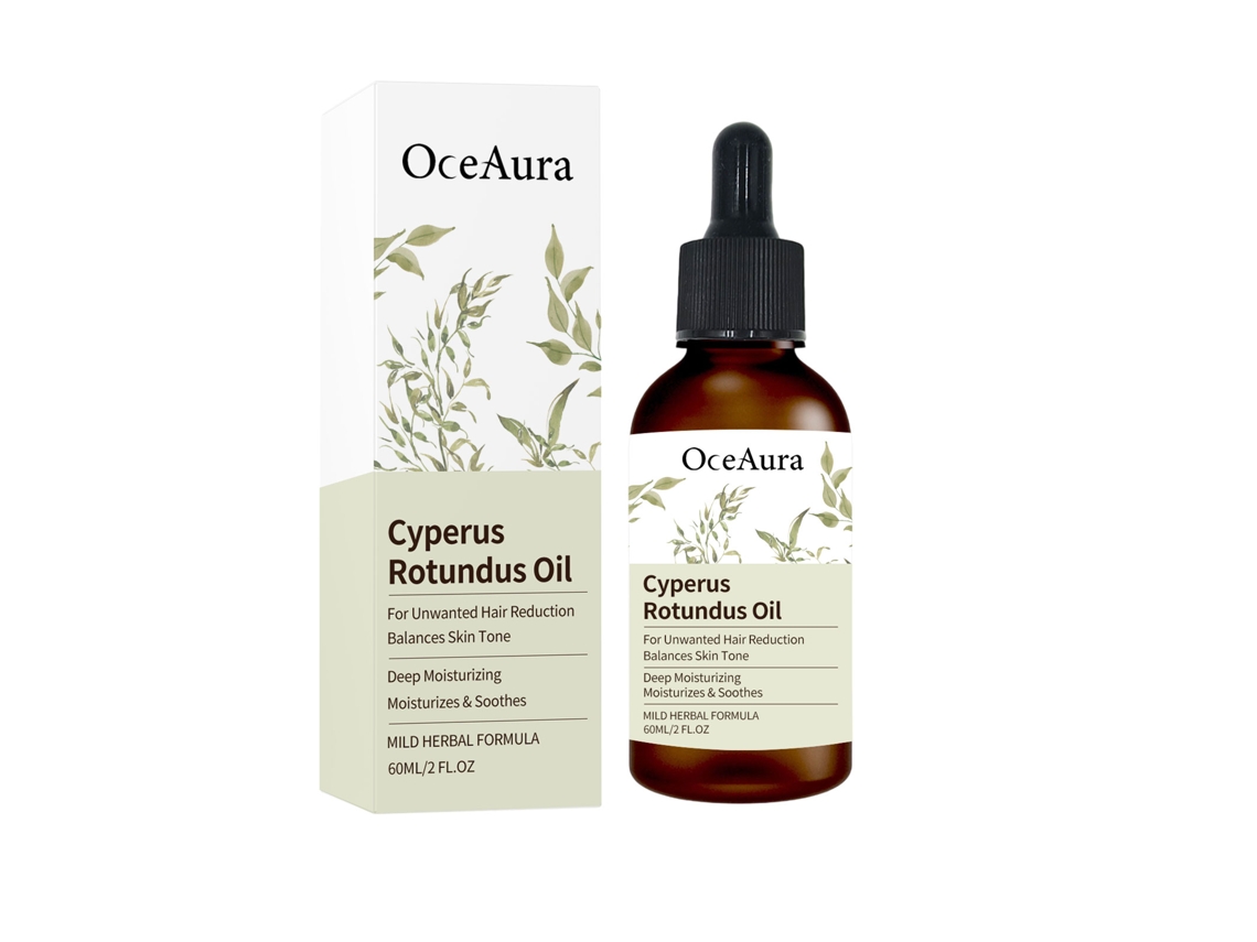 Aceite esencial de Cyperus Oceanaura: hidrata la piel, el cuerpo, ayuda a la depilación y refresca.
