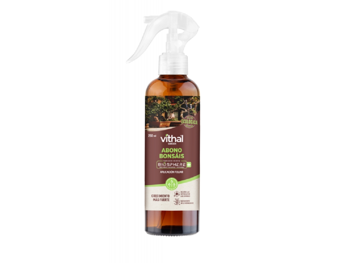 VITHAL GARDEN Biosfera Plus Fertilizante Foliar Bonsai 250 Ml