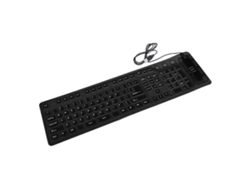 Teclado de fácil limpieza para adolescentes: Regalo para amigos. Teclado portátil ligero ELECTVAULT1