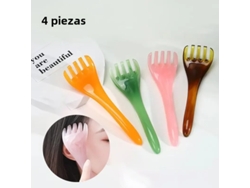 Masajeador De Cabeza Portátil, Cuchillo De Masaje Suave Y Aterciopelado Spa