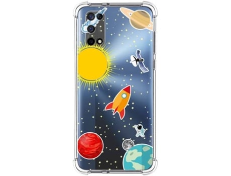 Carcasa Realme 7 5G TUMUNDOSMARTPHONE Espacio Multicolor