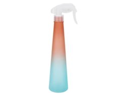 2026 - Frasco de spray vazio de 350ml, cor laranja e verde, para cabelo e plantas.