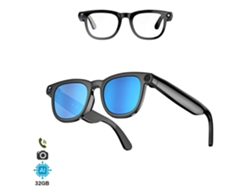 Gafas Inteligentes Cy01. Con Cámara Para Fotos Y Videos 8 Mpx, Traductor Ai En Tiempo Real.