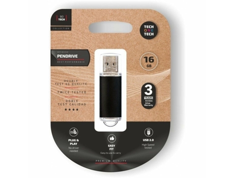 Pendrive TECH ONE TECH TEC3006-16 (16 GB)