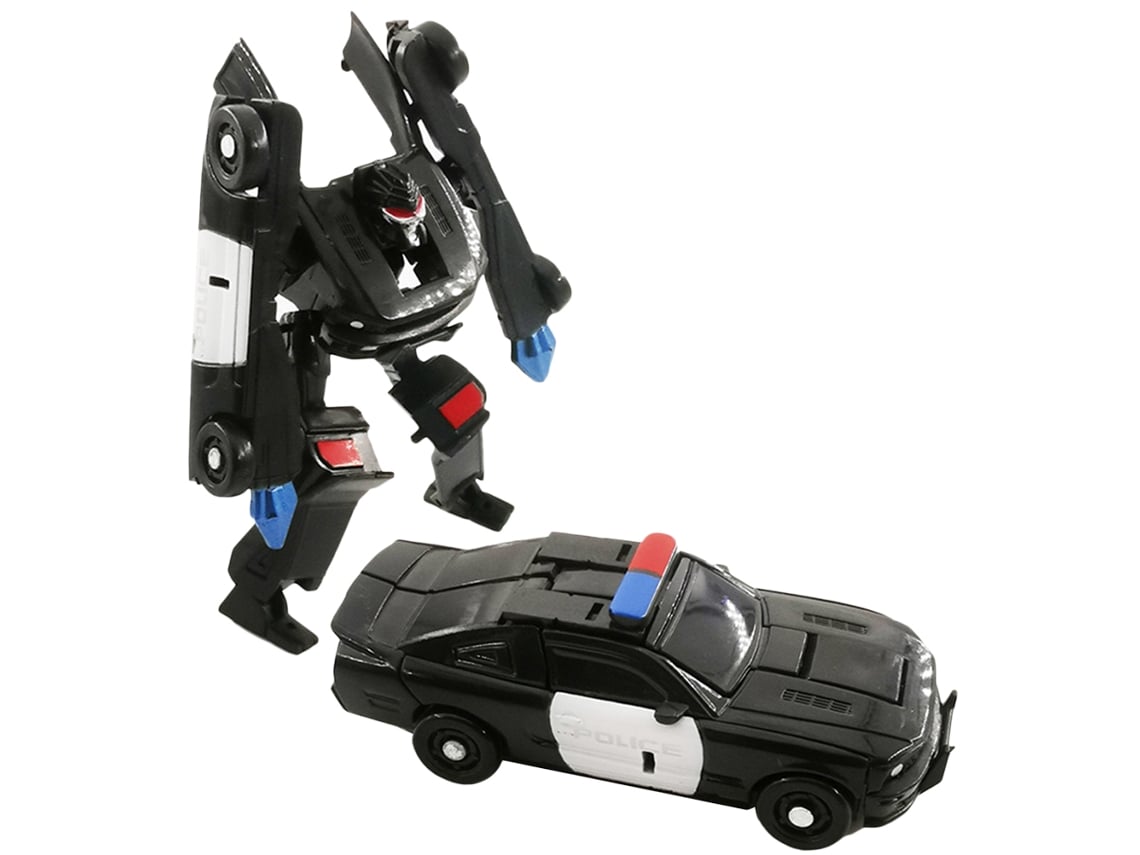 Rebe-brinquedo De Robô Transformável Para Crianças Mini Carro Robô Figura De Ação Presente Infantil