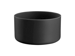 JILLIOPER Set de vasos térmicos de silicona antideslizante, alta temperatura, set de vasos de 7,5 cm y 9 cm con base de silicona
