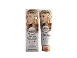 Crema para el tratamiento del color del cabello, protección y brillo.