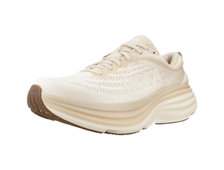 Zapatillas de Hombre HOKA Bondi Tecido Beige (44)