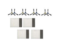 1 juego de accesorios para aspiradoras Ilife V8s X750 con cepillo lateral.