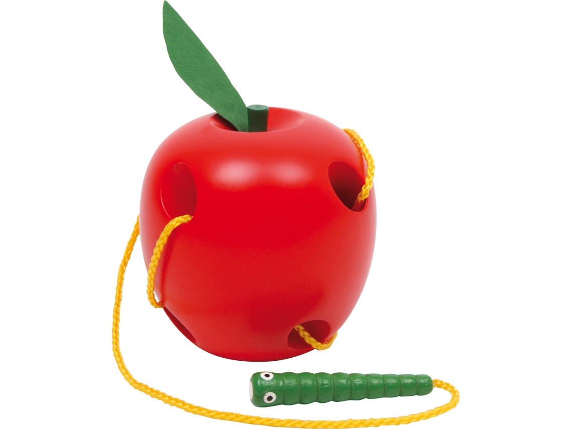 Apple And Worm Threading Game SMALL FOOT COMPANY (3 años)
