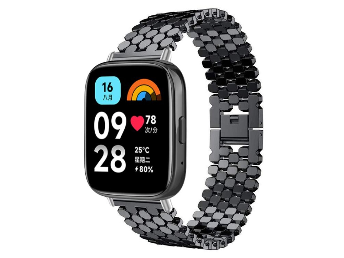 Pulsera para Redmi Watch 3 Active / Lite - Metal - Textura de escamas de pez