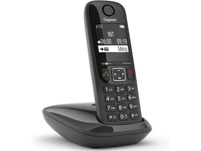 Teléfono Fijo GIGASET AS690 Negro