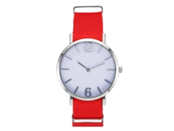 Reloj De Cuarzo Para Hombre Con Correa De Nylon Casual Elegante Negro