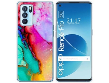 Carcasa Oppo Reno 6 Pro 5G TUMUNDOSMARTPHONE Dibujos