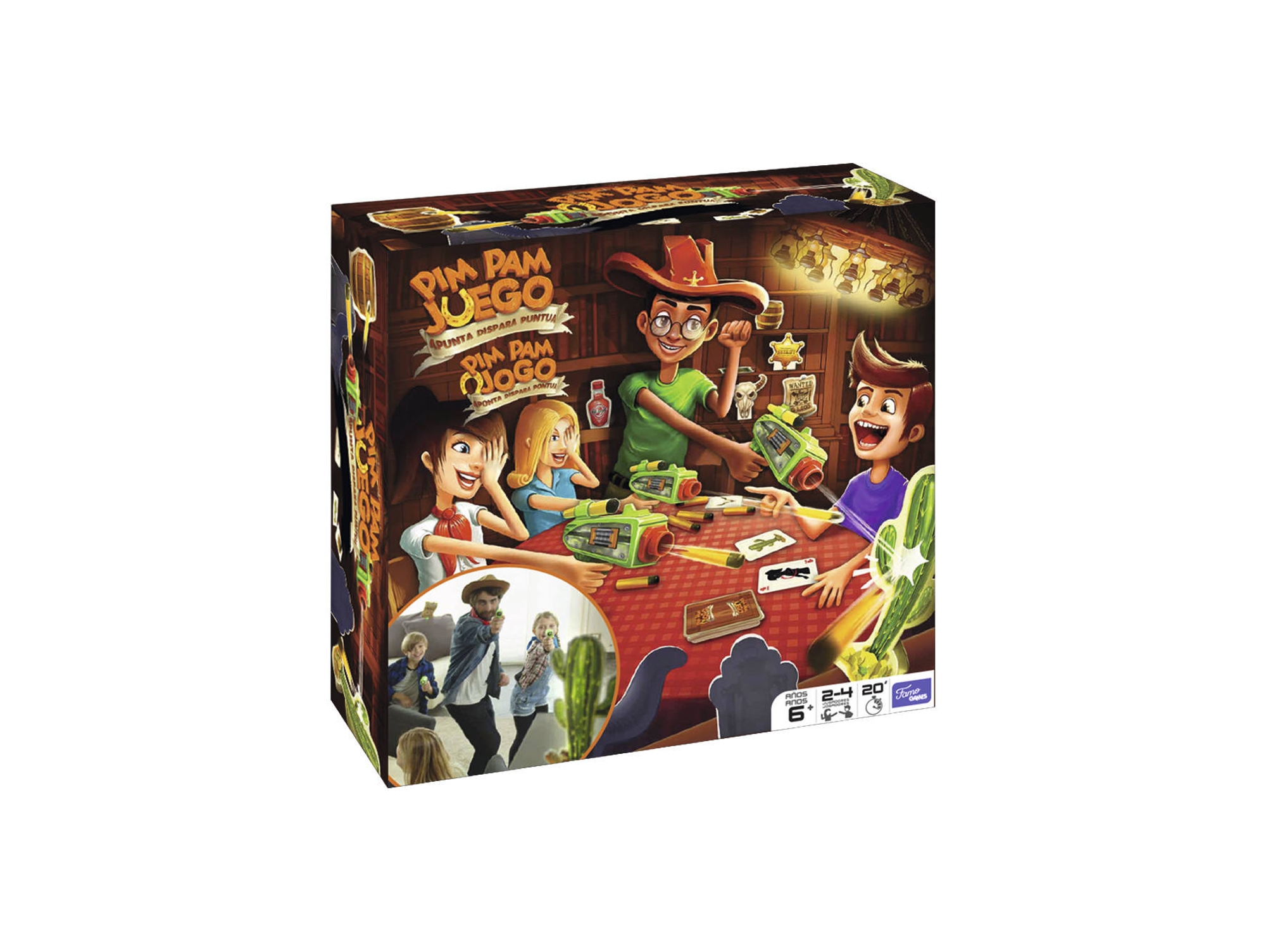 Juego de Mesa FAMOSA Pim Pam (Edad Mínima: 6)