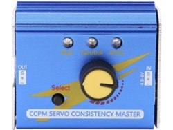 Comprobador De Servos Ccpm De 3 Canales Para Aviones Y Helicópteros Radiocontrolados.