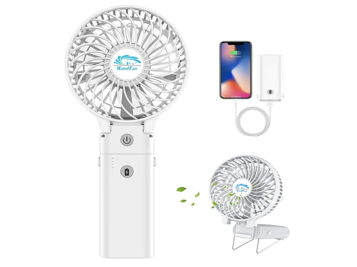 Mini ventilador Fs04019 blanco VEANXIN