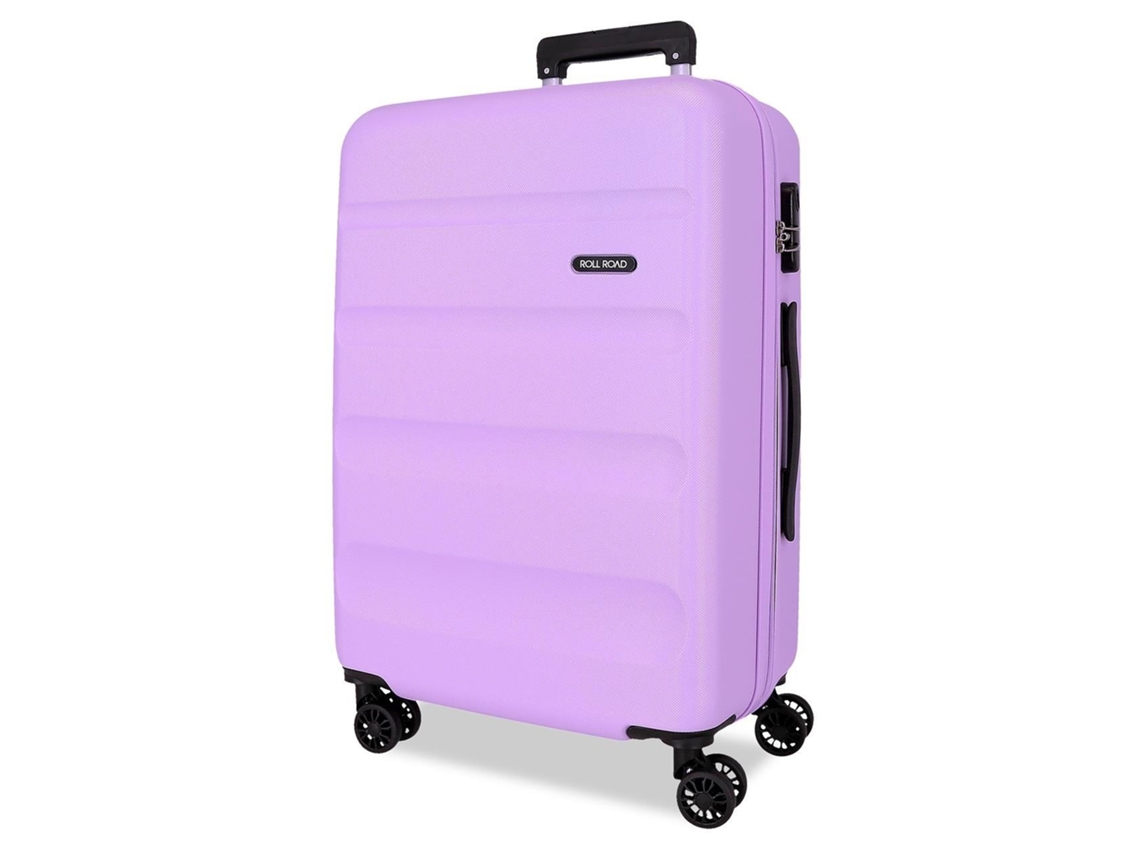 Maleta Mediana ROLL ROAD Flex Lavanda (65x46x23cm - 56L)