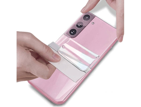 Protector Hidrogel Samsung Galaxy S21 Ultra Phonecare Full Cover, Laterais Transparente