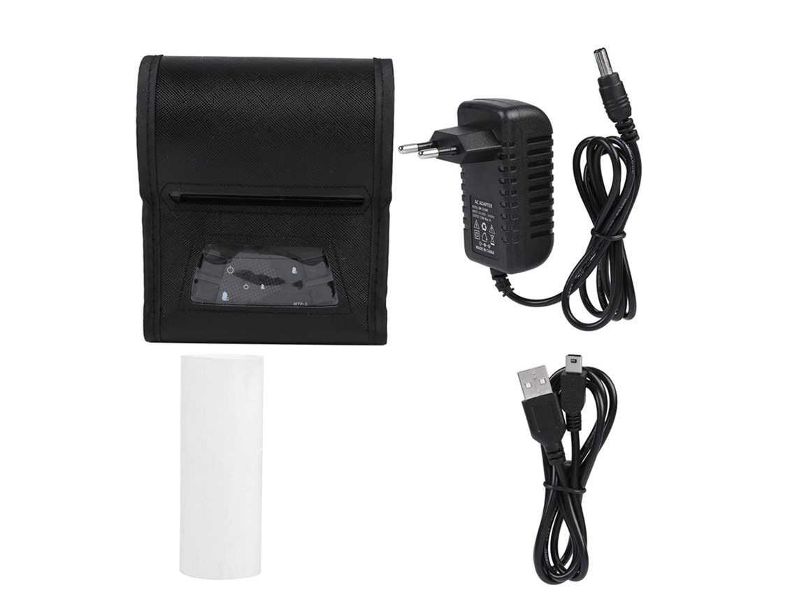 Impresora Térmica Portátil Inalámbrica Bluetooth Para Tickets Ios/android 110-240v
