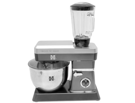 Stand Mixer, Robot de cocina 1200W, 6,5 litros Plata