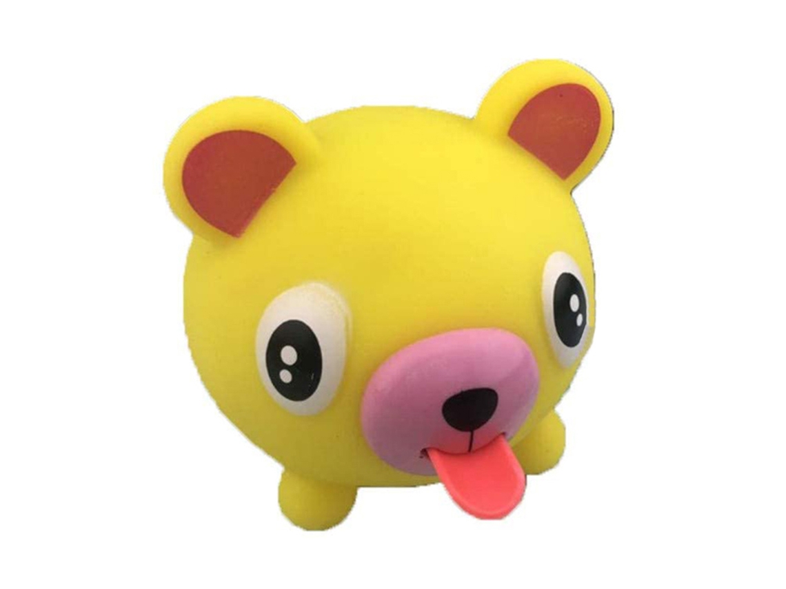 Pelota de peluche con forma de animal parlante que saca la lengua, modelo 2026, para aliviar el estrés. Ideal para niños.