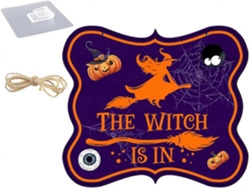 Rebe-adorno De Puerta Para Halloween Guirnalda De Madera Rustica Decoracion De Halloween Para Interiores Y Exteriores