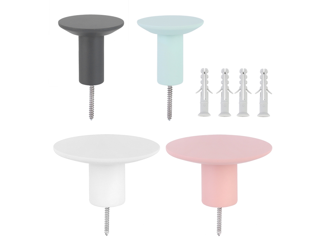 Soporte de pared moderno (para colgar toallas, ropa y sombreros)