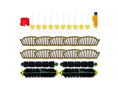 Escova principal e lateral do filtro hepa para irobot roomba 500 series