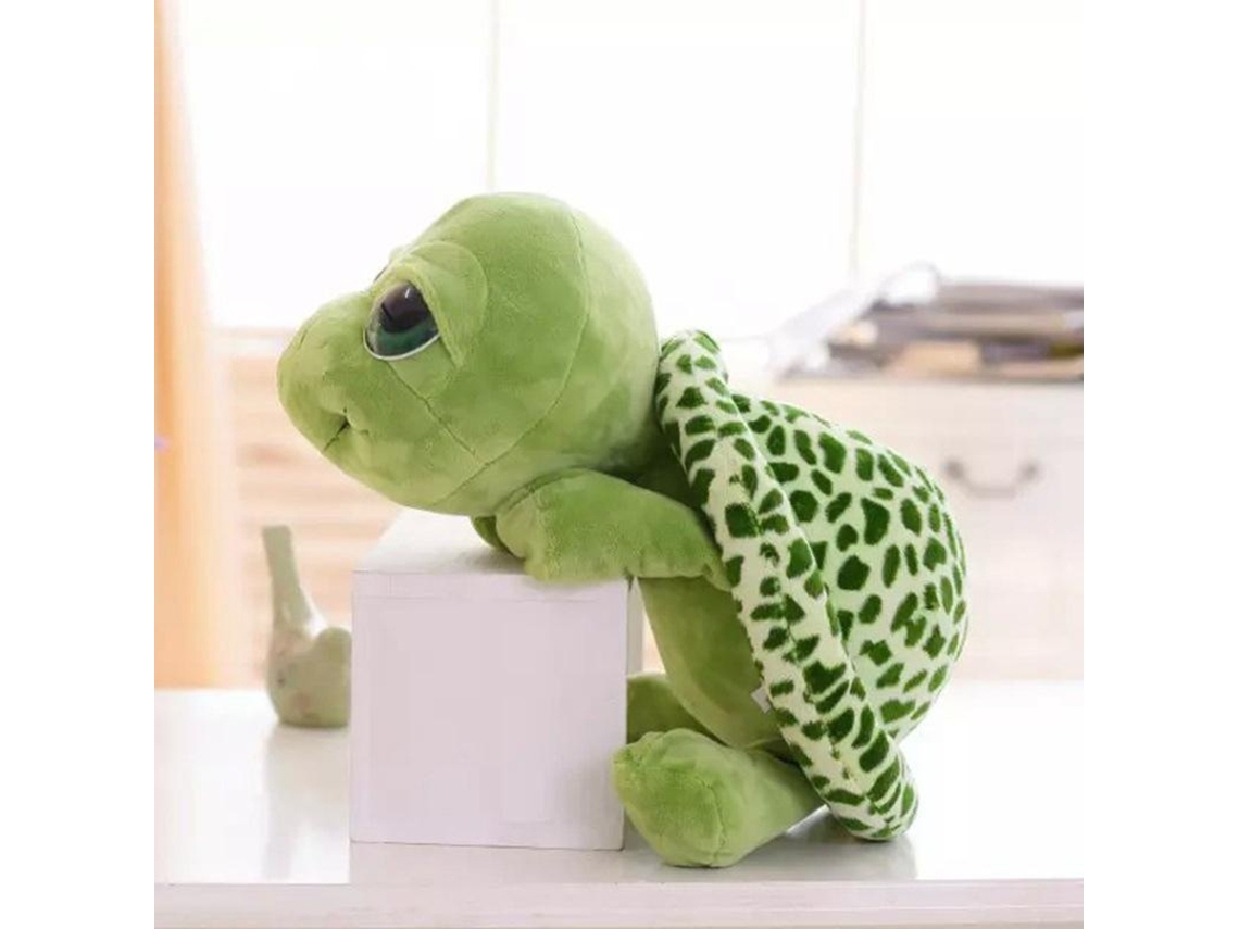 Tortuga De Peluche De Dibujos Animados De 20 Cm Con Ojos Grandes, Regalo Para Niños.