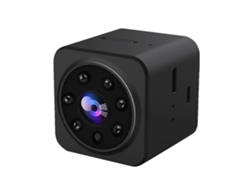 Mini cámara de seguridad 1080p con detección de movimiento, monitoreo, visión nocturna y grabación de video. TAISHENGDA