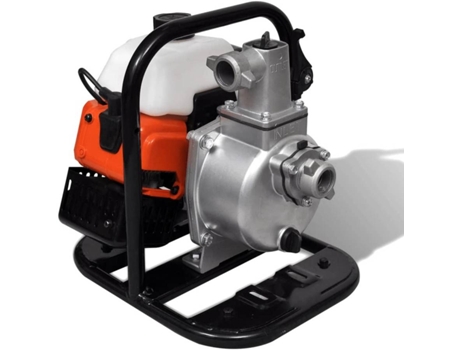 vidaXL Bomba de agua a gasolina 2 tiempos 1,2 kW 0,95 L