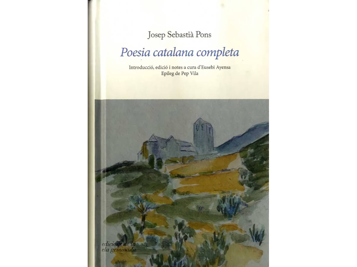 Libro Poesia Catalana Completa de Josep Sebastià Pons (Catalán)