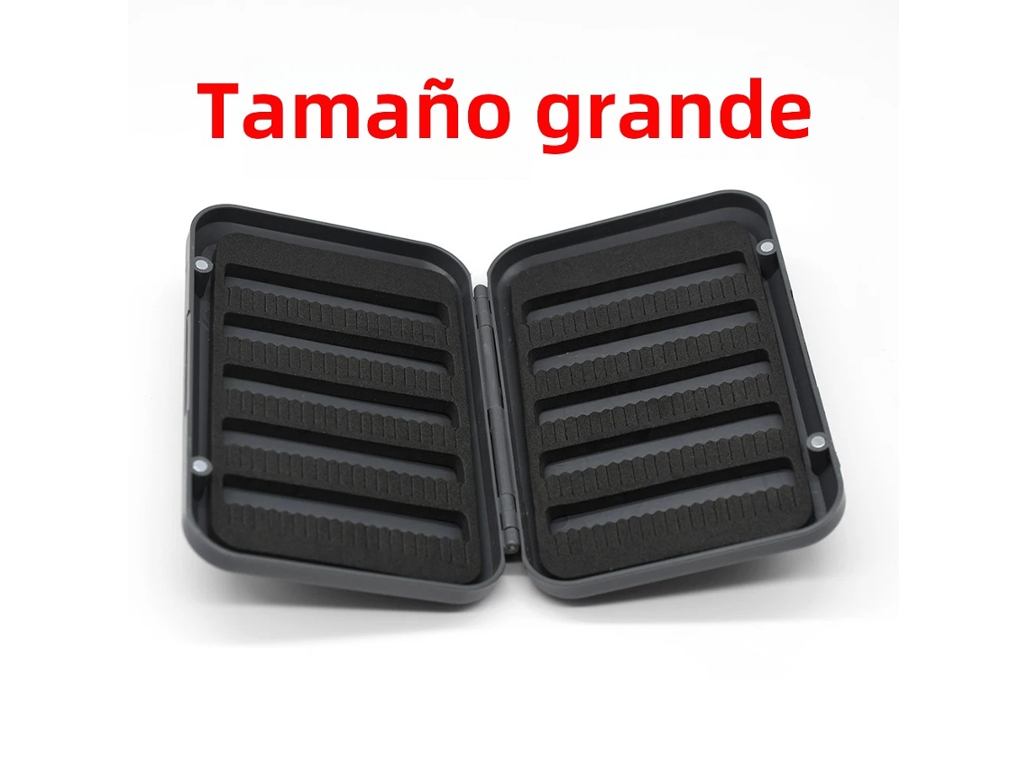 Caja De Almacenamiento De Accesorios De Pesca Grande, Impermeable Y Liviana, Caja De Anzuelos De Tamaño L Y S