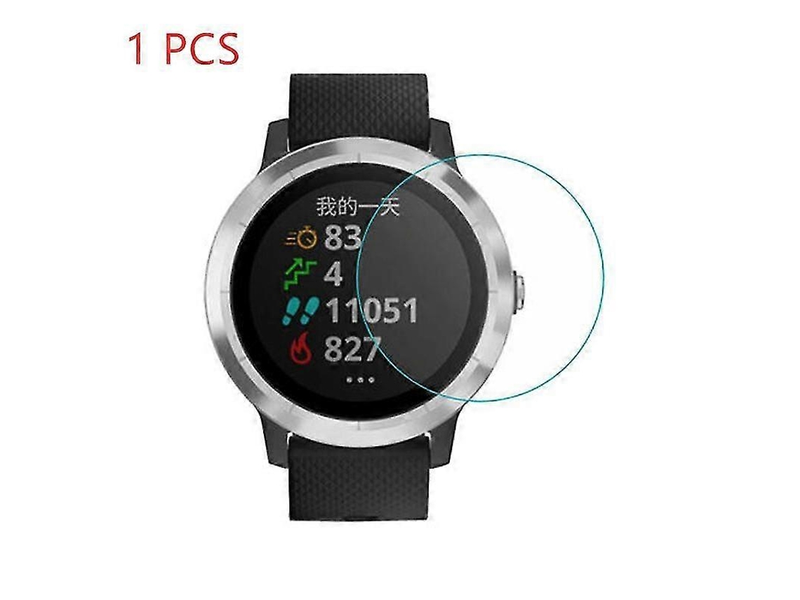 Protector de pantalla de vidrio templado para reloj inteligente Garmin Vivoactive 3 Ly Ebike (vivoactive3 Element/3t)